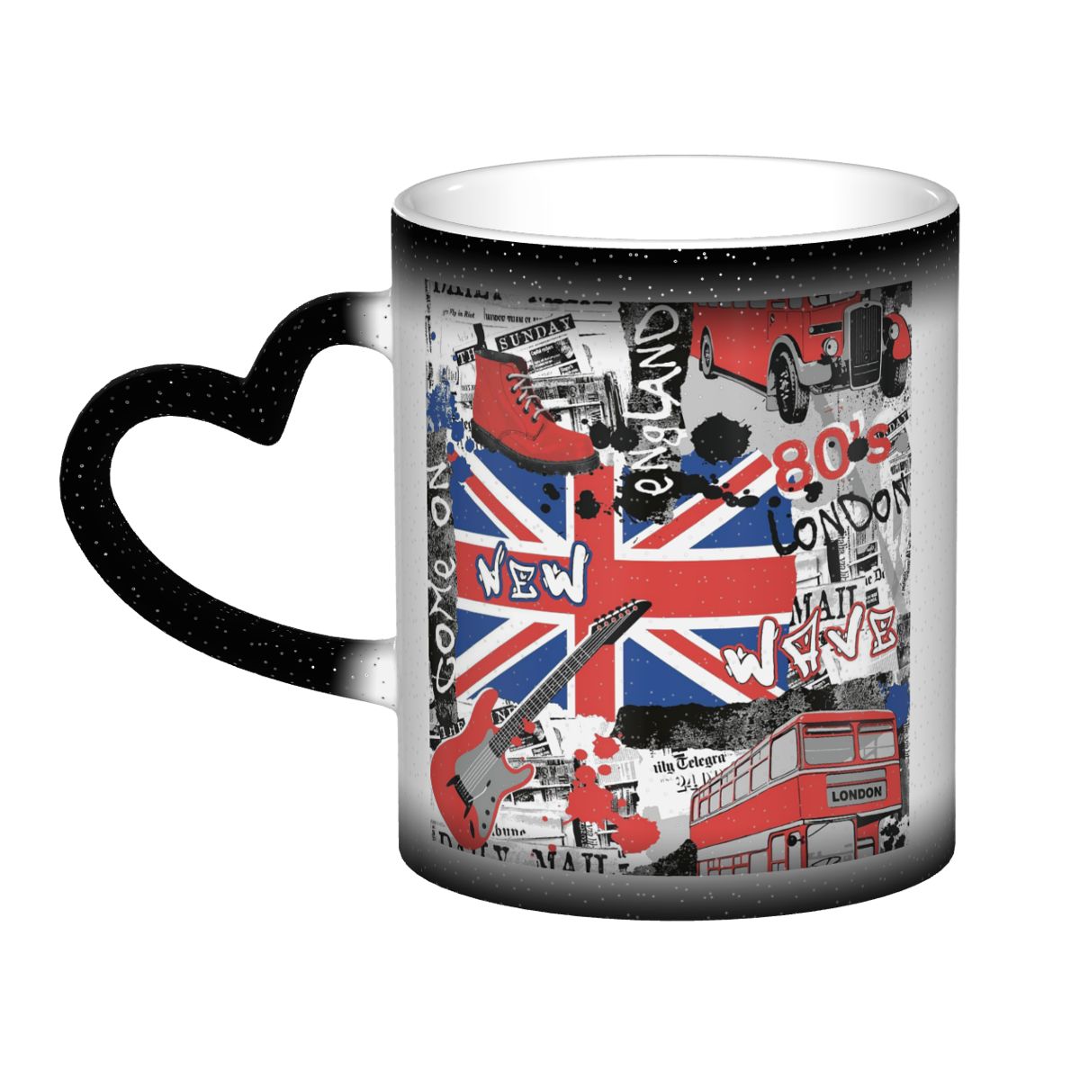 Coffee Tea Uk - Tazza con bandiera Union Jack del