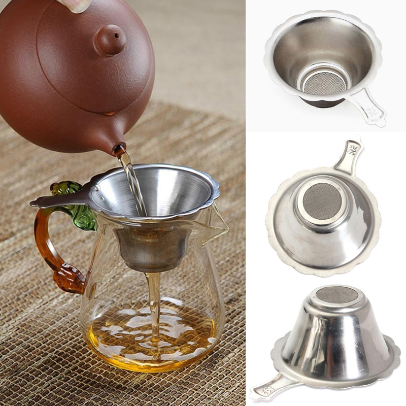 Tea Strainer Mesh - Tea MeshReutilizzabile Colino da tè Teiera