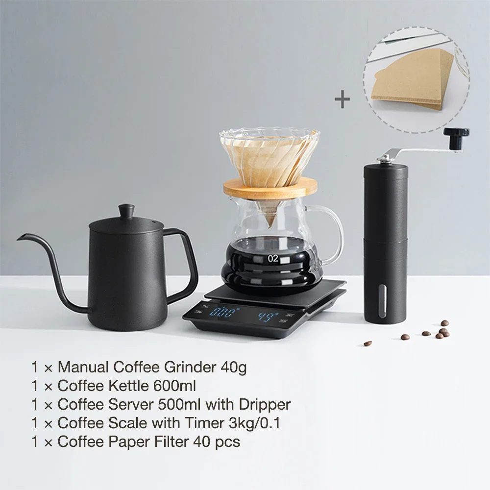 Pour Over Kettle - Set da caffè americano Versare sopra