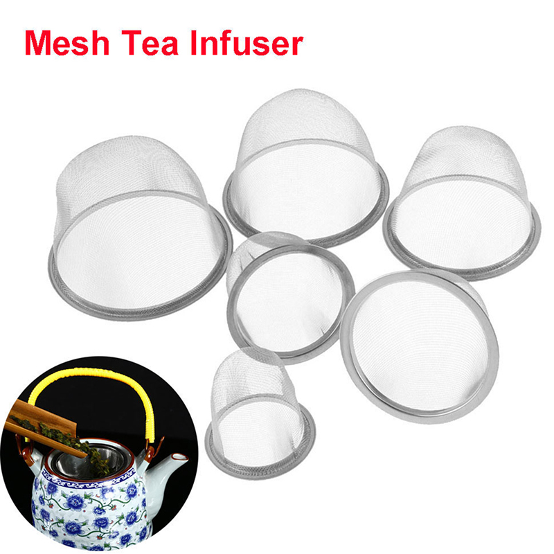 Tea Strainer Mesh - 1 pz diametro 5-9.5CM maglia Fine