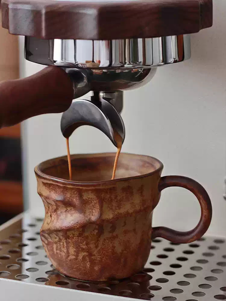 Morning Tea Coffee - Tazza in Ceramica Artigianale Vintage Irregolare