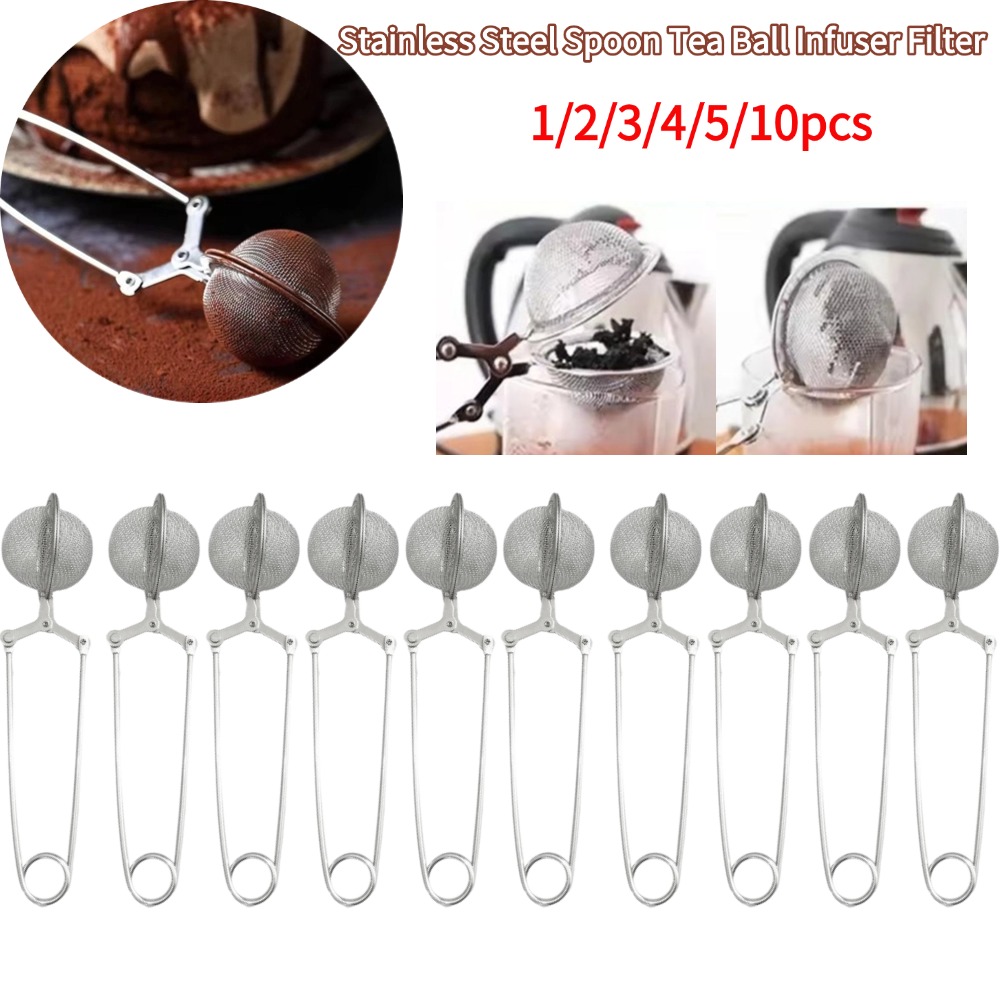 Tea Strainer Mesh - Cucchiaio in acciaio inossidabile Filtro per