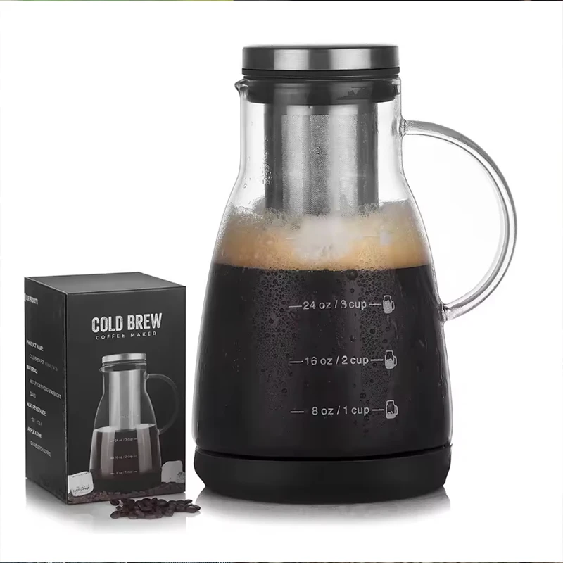Coffee Tea Espresso - Caraffa in vetro da 960ml per