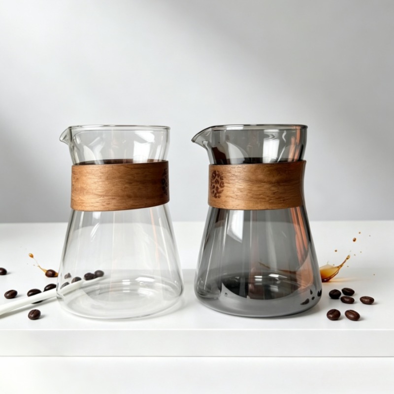 Coffee Tea Decanter - 1/2 Pezzi Caraffa da Caffè in
