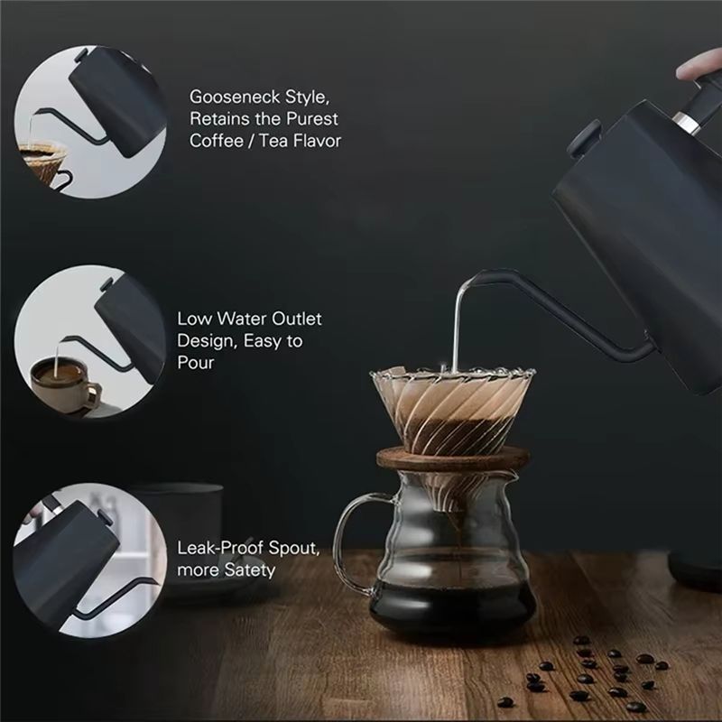 Bollitore elettrico a collo di - Coffee Tea Uk recensione e prezzo