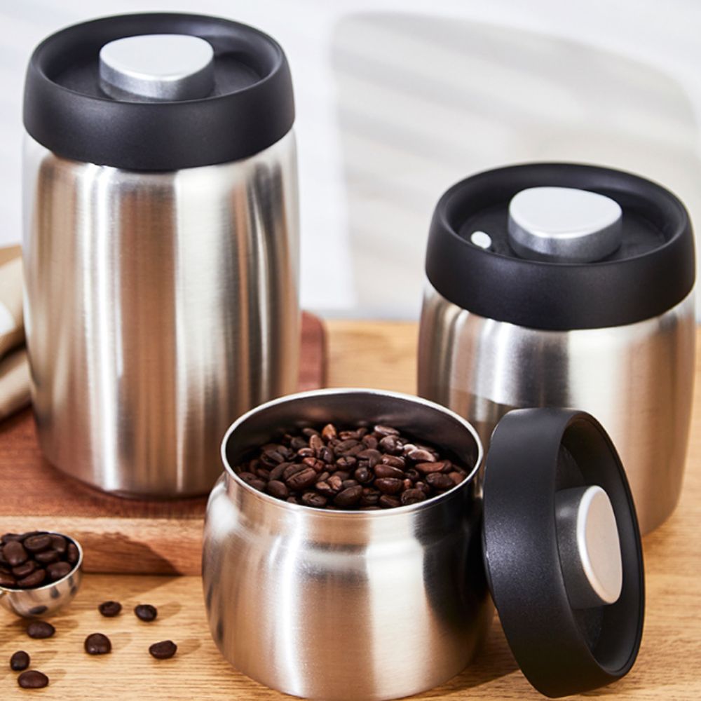 Contenitore Sottovuoto per Caf - Coffee Tea And Sugar Canisters recensione e prezzo