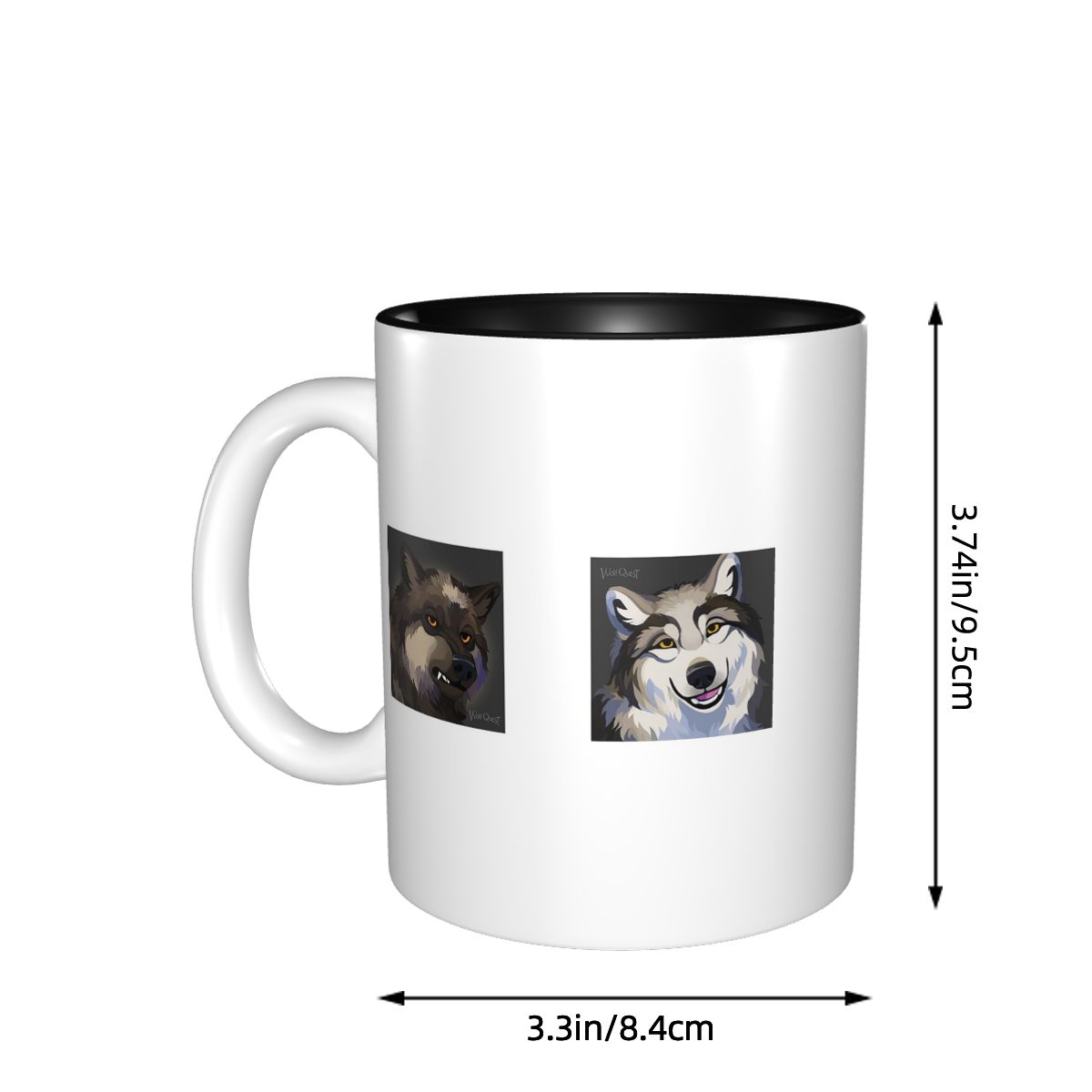 Tazza WolfQuest Morning Face,  - Morning Tea Coffee recensione e prezzo