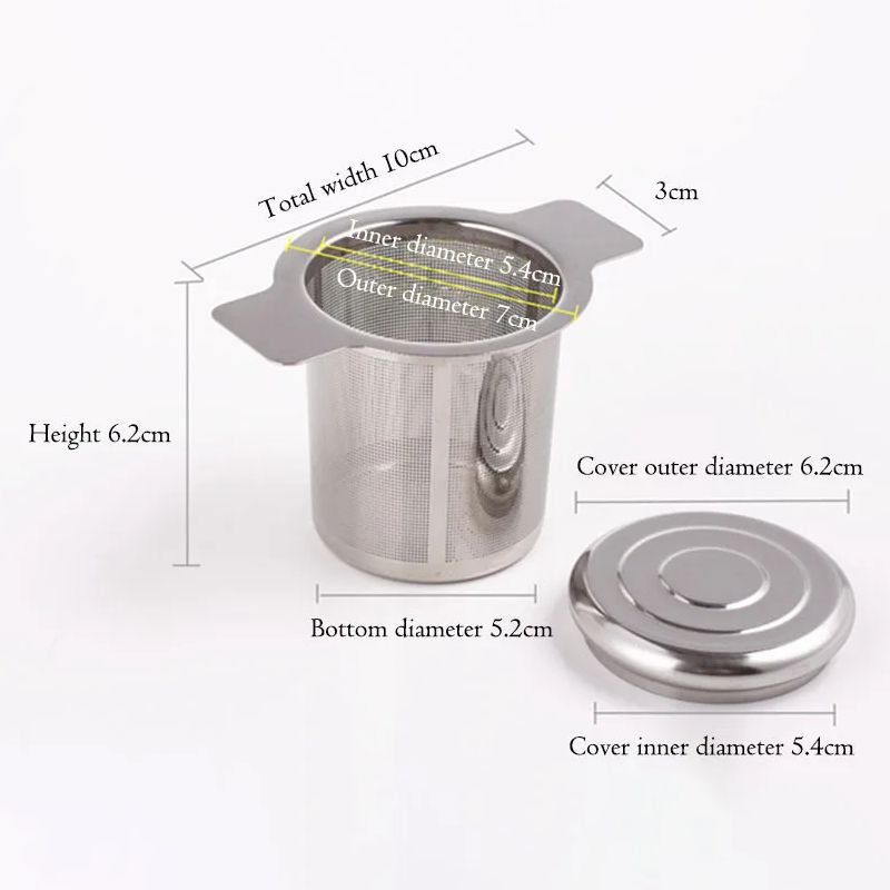 Filtro per Tè in Rete di Accia - Tea Strainer Mesh recensione e prezzo