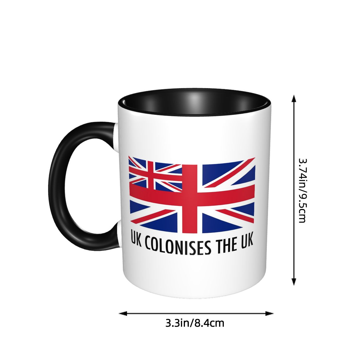 Tazza con bandiera Union Jack  - Coffee Tea Uk recensione e prezzo