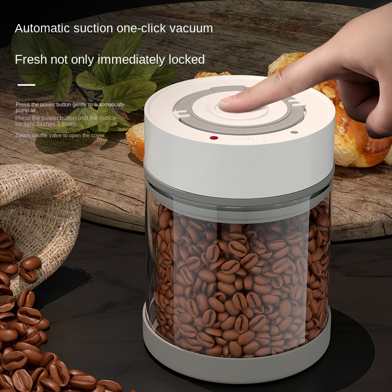 Sottovuoto elettrico chicchi d - Coffee Tea And Sugar Canisters recensione e prezzo