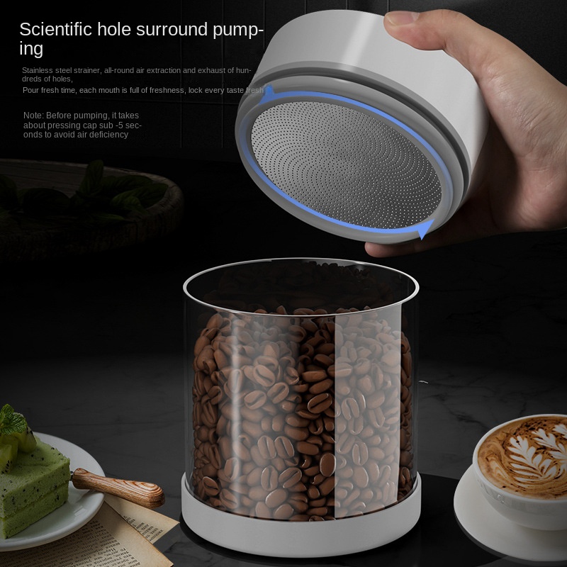 Sottovuoto elettrico chicchi d - Coffee Tea And Sugar Canisters recensione e prezzo