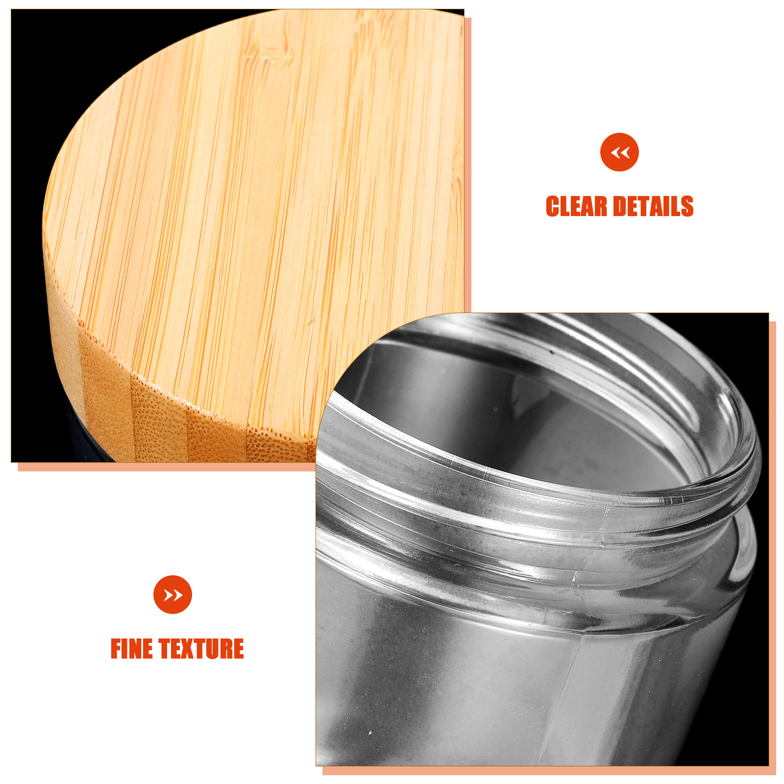 4 Contenitori in Vetro Robusti - Coffee Tea And Sugar Canisters recensione e prezzo