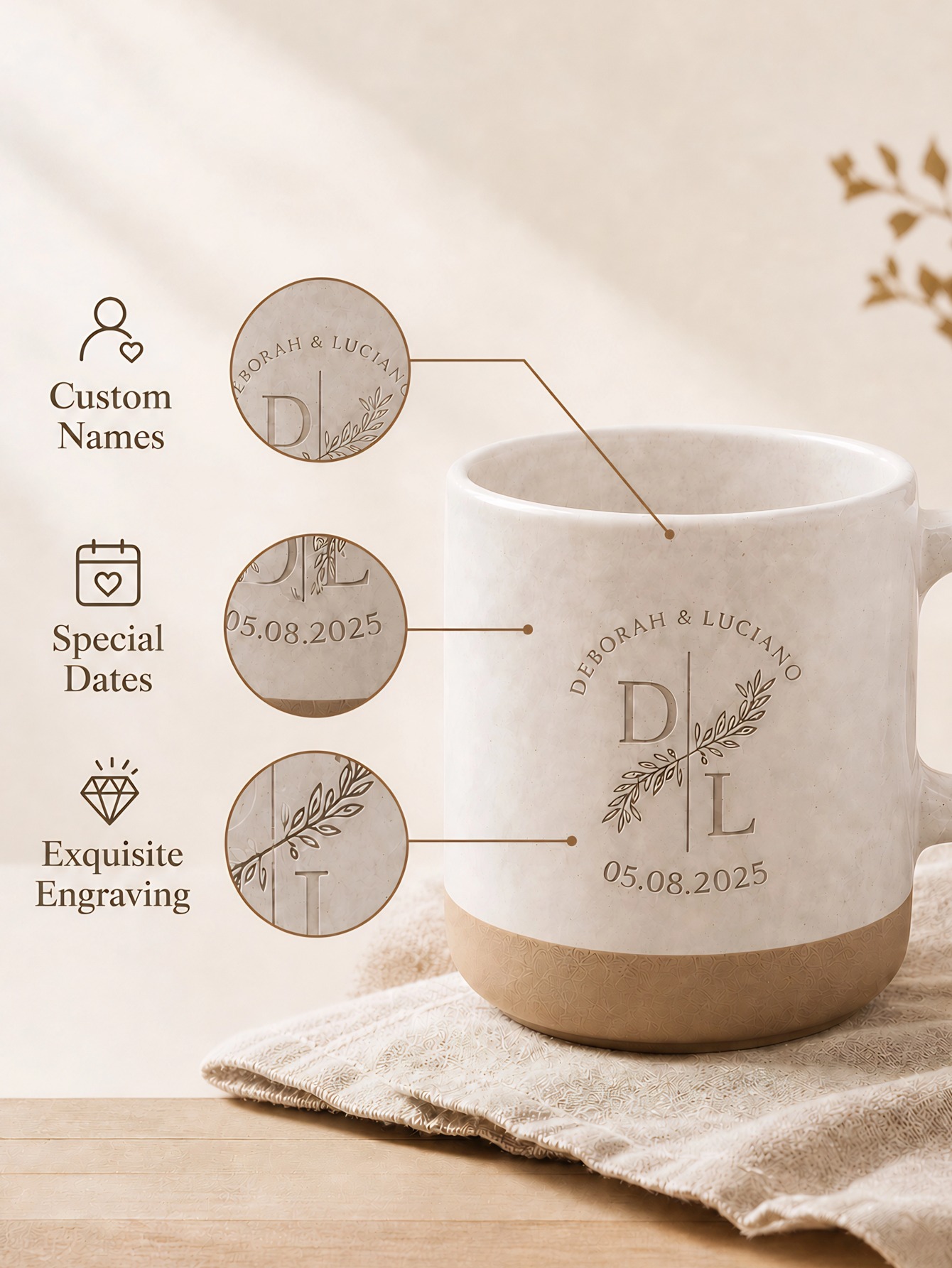 Tazza da caffè in ceramica da  - Coffee Tea Meaning recensione e prezzo