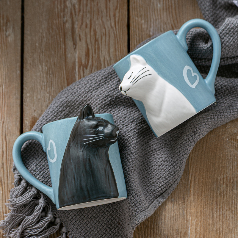 1 pz Kiss Cat Tazze in ceramic - Morning Tea Coffee recensione e prezzo