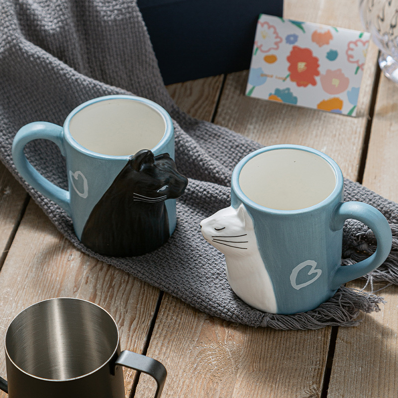 1 pz Kiss Cat Tazze in ceramic - Morning Tea Coffee recensione e prezzo