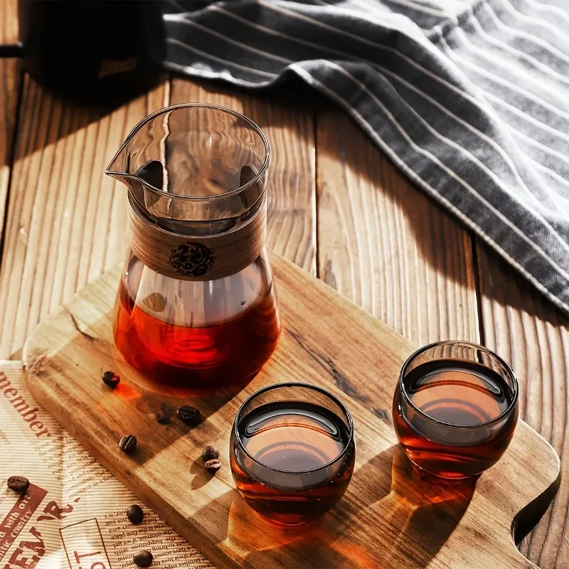 1/2 pezzi: caraffa in vetro pe - Coffee Tea Decanter recensione e prezzo